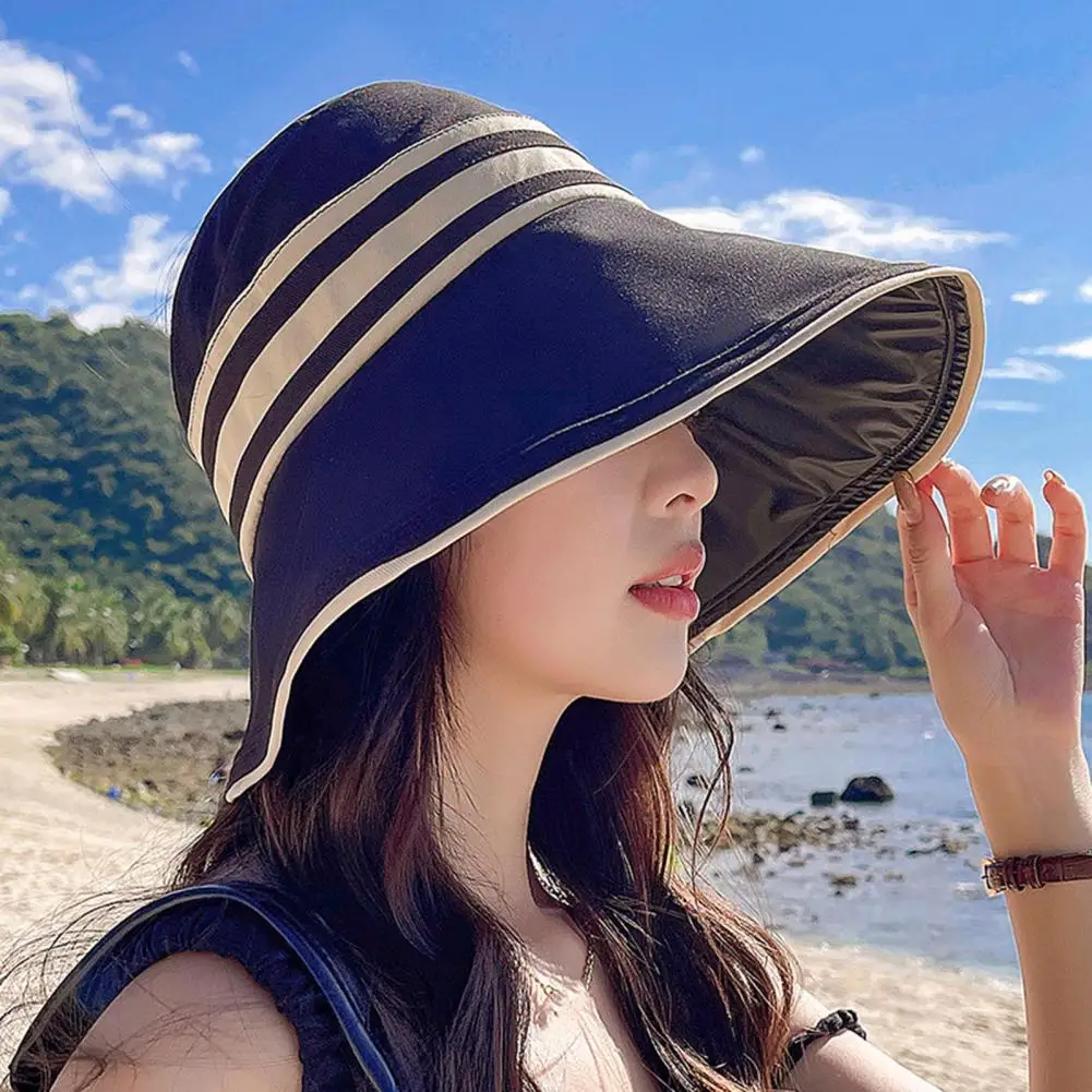 Breathable Open Top Visor Upf50 Sun Visor Hat Foldable Wide Brim Beach Hat Breathable Hollow Top Summer Hat for Women Uv