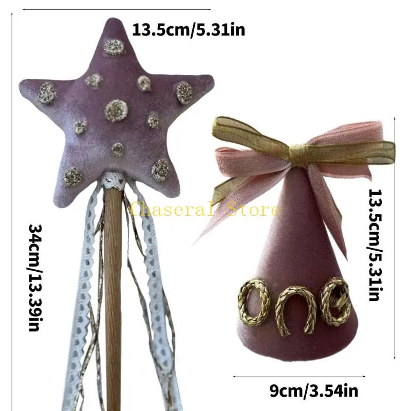e7ce Star Magical Hat Hairband for Girls Event Cosplay Props #6