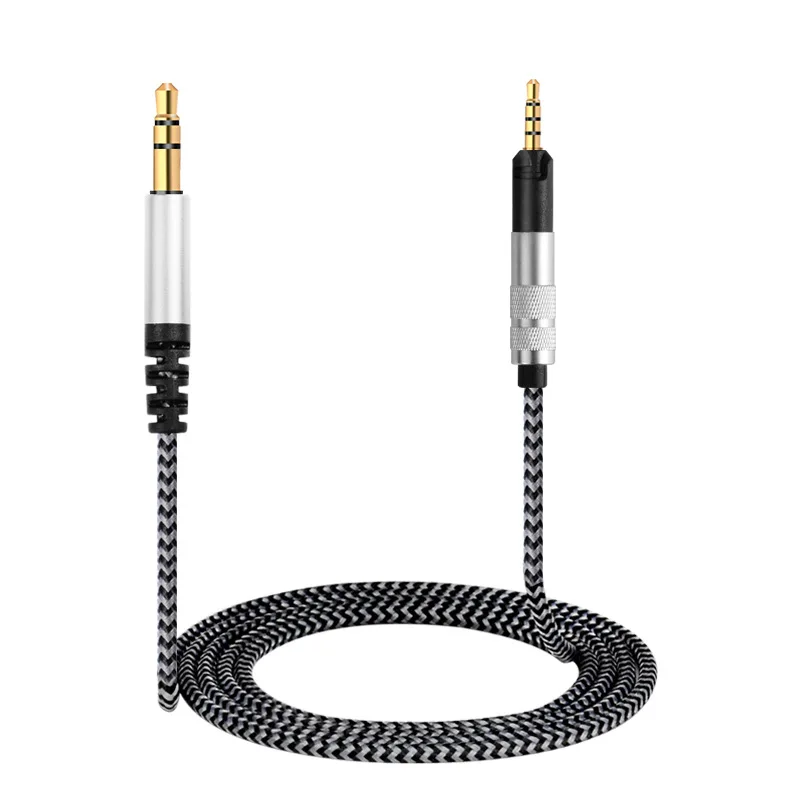 Kabel zapasowy do Sennheise HD598 HD558 HD518 HD 598 słuchawki słuchawki douszne 3.5mm do 2.5mm bas radiowy kable Audio