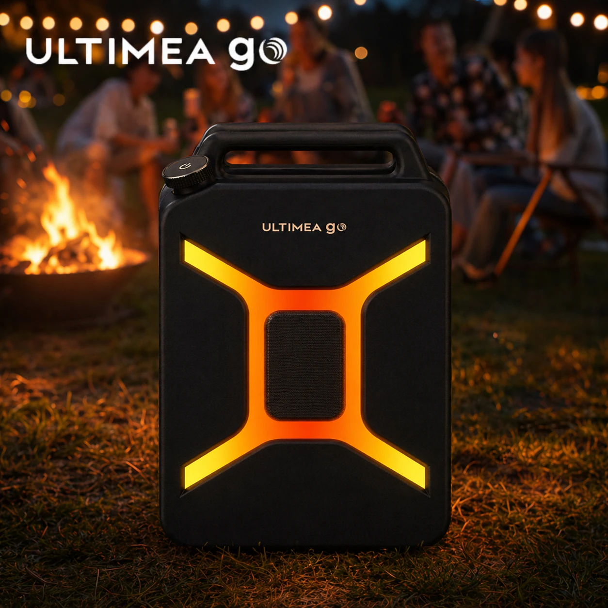 

ULTIMEA Go Portable Party Bluetoot Speaker, 300W Wireless PartyBox Bass Boost, RGB Light, TWS Stereo, Auracast Mode, APP Control