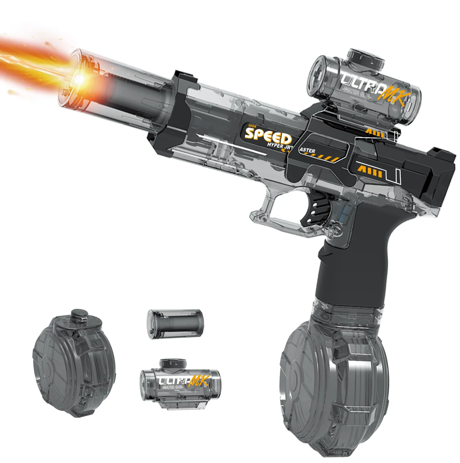 High Pressure Electric Water Gun Toys Summer Outdoor Beach Pool Garden Fight Games Kids Automatic Bursts Watergun Gifts