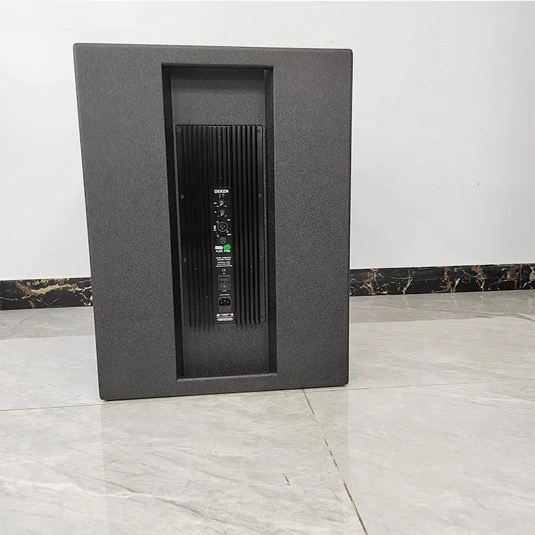 au-P15S 600w Big Powerful Active Dj Audio System Sound Bar with Speaker Box 15inch Woofer Super Bass Shocking Effect Subwoofer