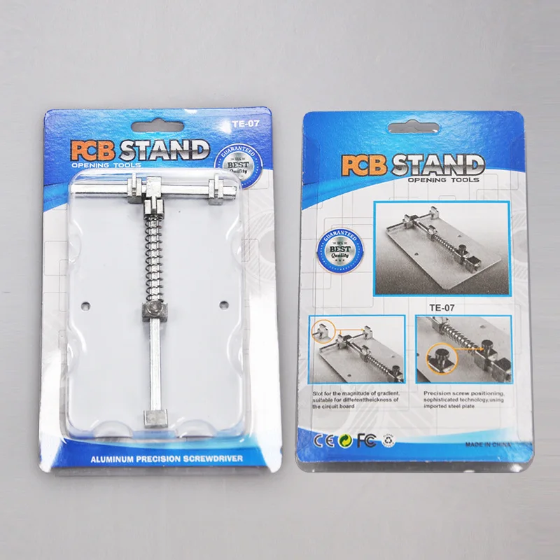 

TE-07 цельнометаллическое приспособление для ремонта материнской платы, зажим для пайки материнской платы, подставка для инструмента для ремонта мобильных телефонов