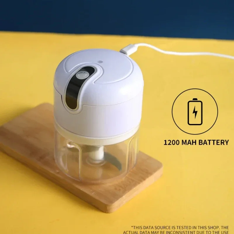 Procesador de alimentos multifunción CLCEY - Picadora de ajos de acero inoxidable 304 (diseño verde compacto)