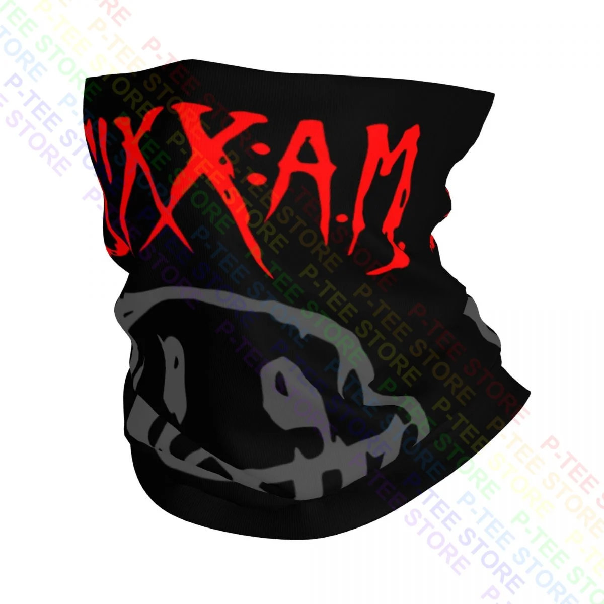 Sixx Am Nikki Sixx Hard Rock Music Neck Gaiter Bandana Scarf Face Mask Unisex Men Women Uv Protective