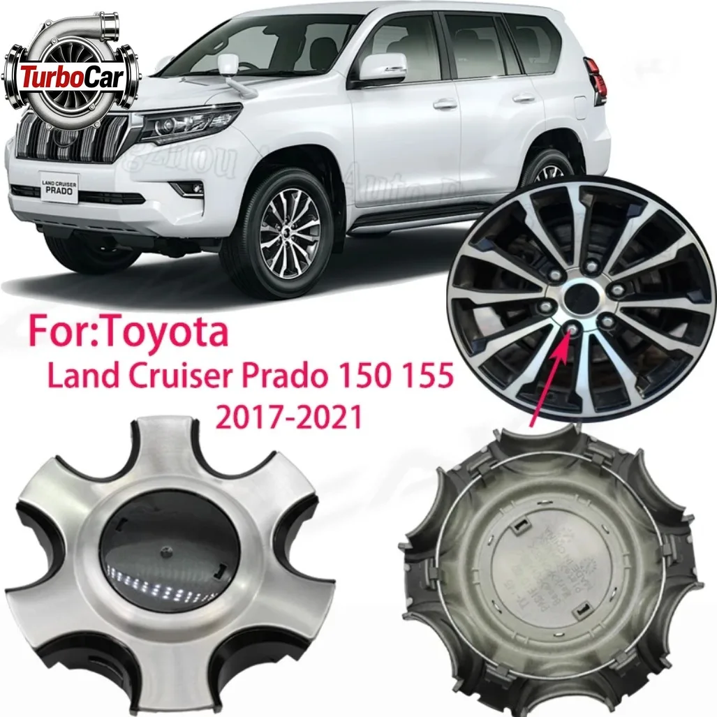 

For Toyota Land Cruiser GDJ155 GDJ155 GRJ150 Wheel Hub Center Cap Cover 4260B-60420 4PCS/LOT Car Wheel Hub Cap Replacement