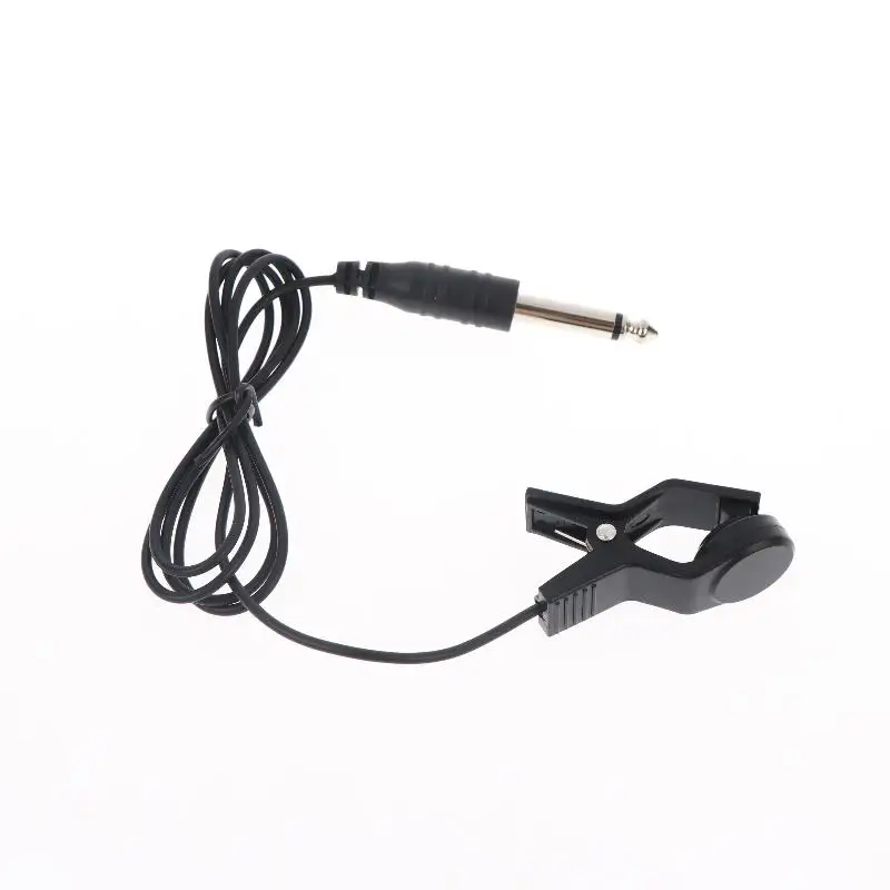 Clip On Microphone Piezo Pickup Jack for Guitar Violin Lightweight and Convenient for Outdoor or Studio Use