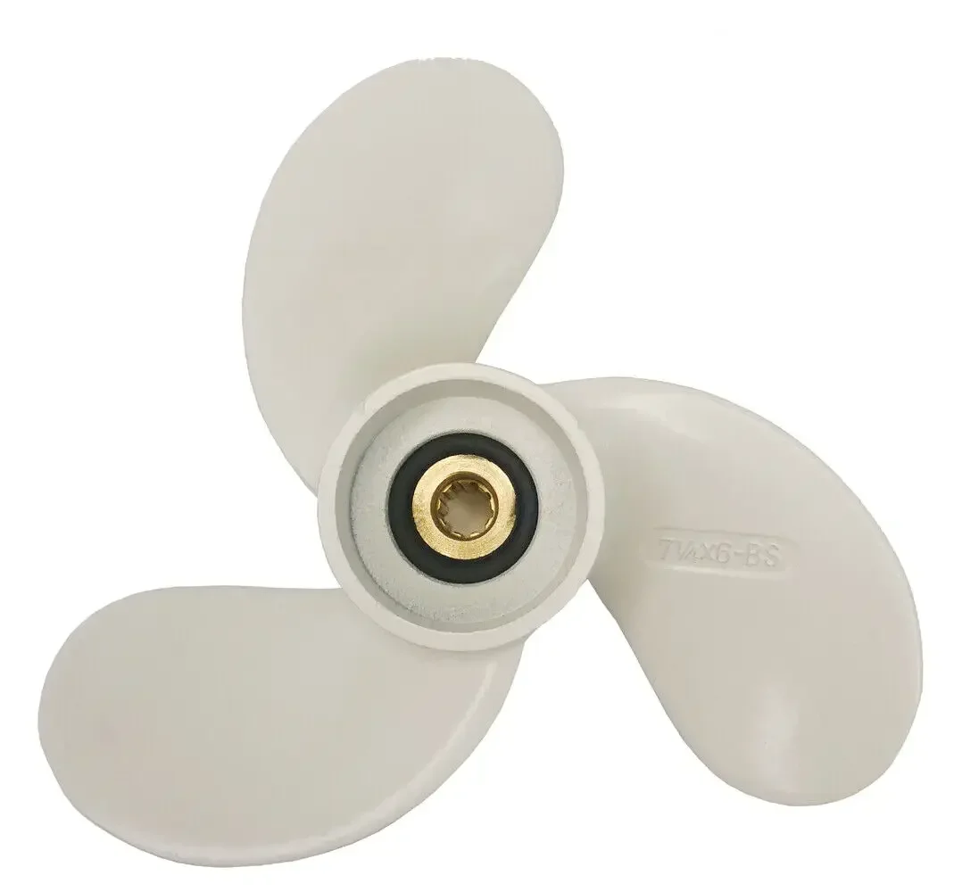 6L5-45943-00-00 Boat Propeller 7 1/4X6-BS for Yamaha Outboard Motor 2.5HP 3HP 4HP 5HP F2.5A 3A