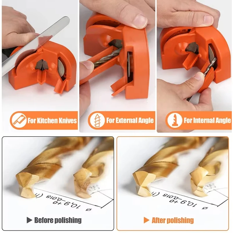 Multipurpose Drill Bit Grinding Sharpener Electric Impact Drill Knife Sharpener For Drill Bit/Milling Cutter/Scissor