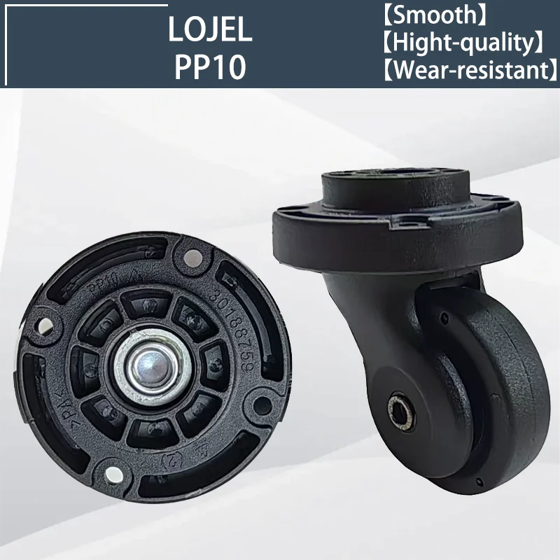 

For LOJEI PP10 High-quality Suitcase Wheels 360-Degree Swivel Silent Smooth-Rolling Durable Travel Accessories