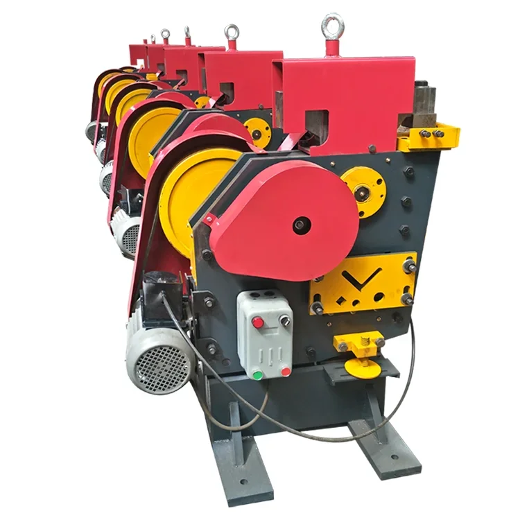 

Combine Punching and Shearing Machine Multi Function Joint Hydraulic Ironworker Metal Punching and Shearing Machine