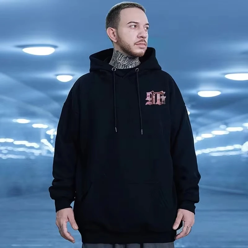 

Hot-selling autumn and winter new pattern print hip-hop print hooded sweater men's and women's children's fashion street jumper