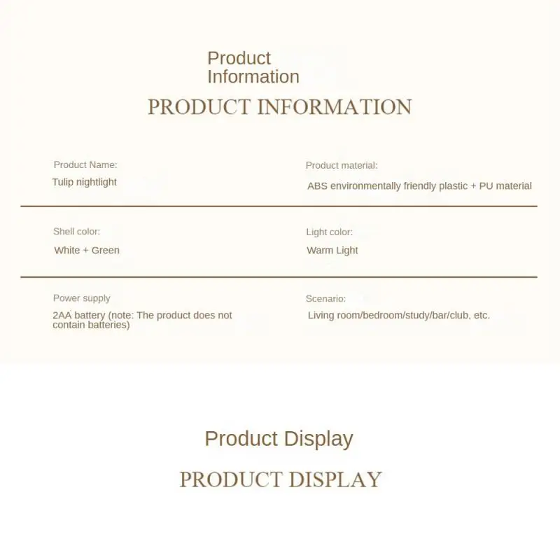 Decorative Lights Natural Brightness Healthy Eye Comfortable Color Temperature Thick Texture Steady Lamp Bedside Lamp