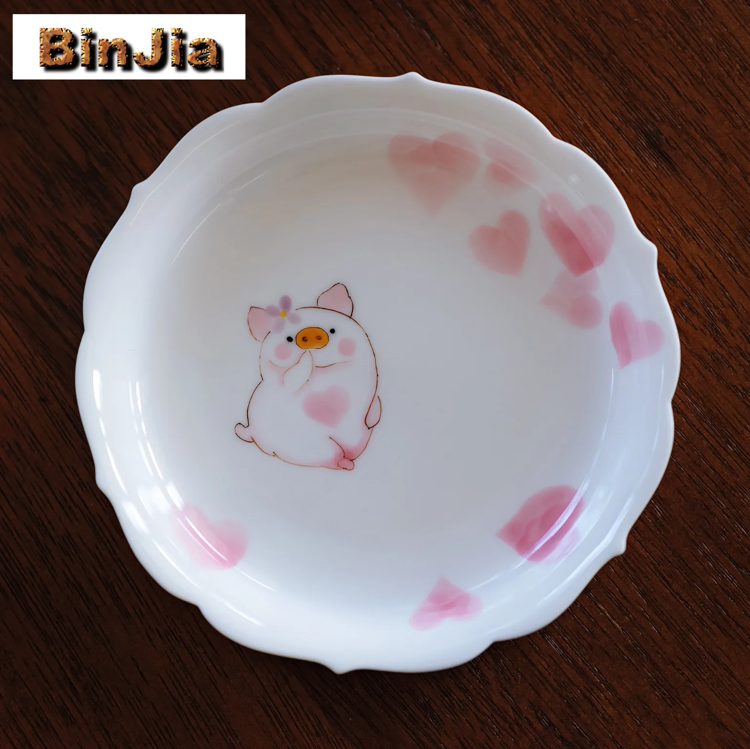 peint-a-la-main-mignon-cochon-aibao-ruoxi-fleur-bouche-pot-support-de-roulement-tasse-a-the-base-sec-bulle-table-plateau-a-the-sous-verres-cha-cadeau-artisanat