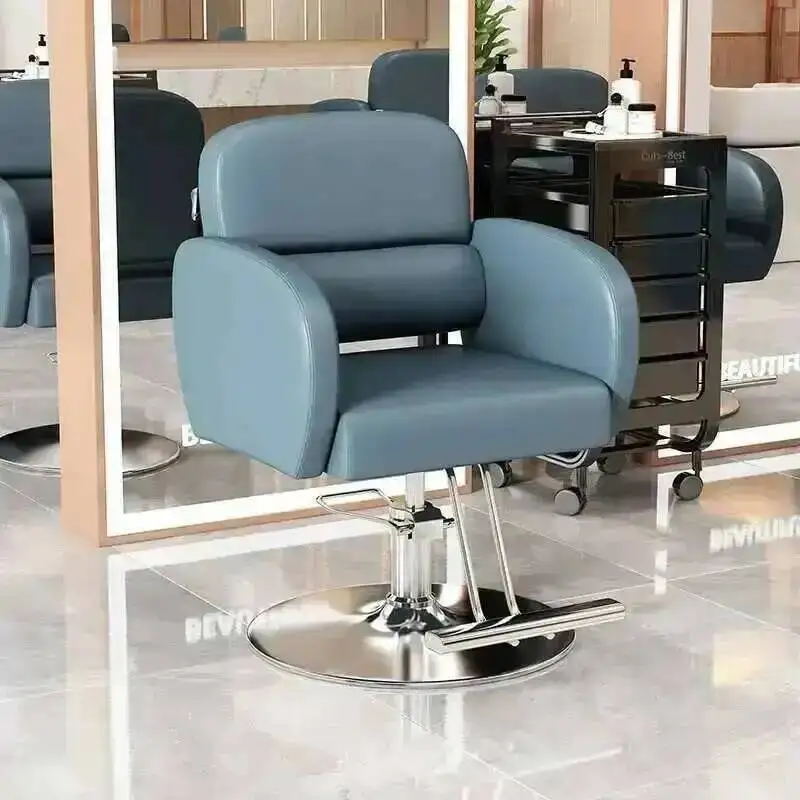 

Armchairs Barber Chair Accent Spinning Professional Podiological Hairdressing Hotel Taburete Furniture Beauty Salon FY-013