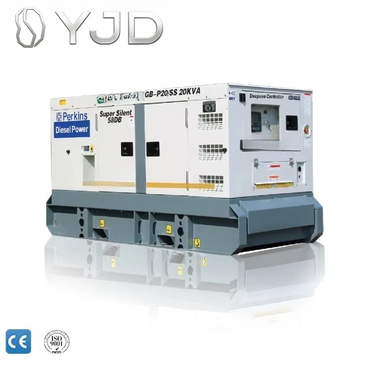 Super Silent 150kva Three Phase 50/60Hz Auto Start ATS Diesel Engine Soundproof Power Generating Set Peikins Engine 1106A-70TAG2