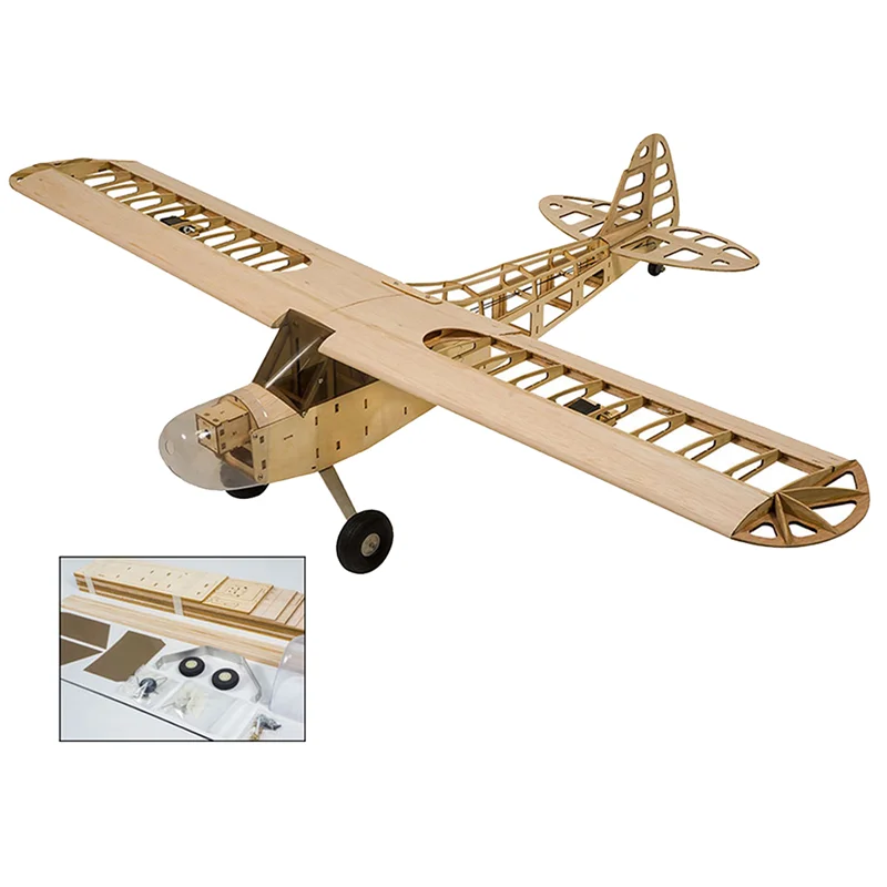 

Practical Wood RC Airplane 1.2M 30E 4CH Remote Control Aircraft KIT/PNP Version DIY Flying Model