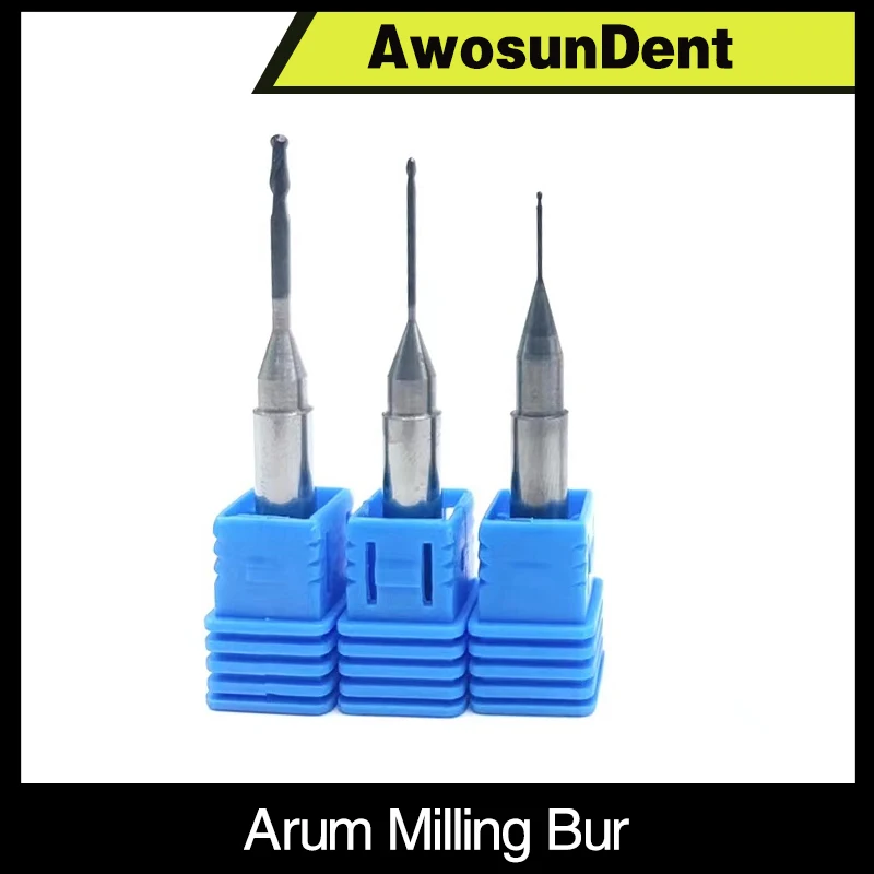 DLC DC Coating Dirll 500 Unites Arum Drill Tool Zirconia Block PMMA PEEK WAX Milling Bur For CAD/CAM