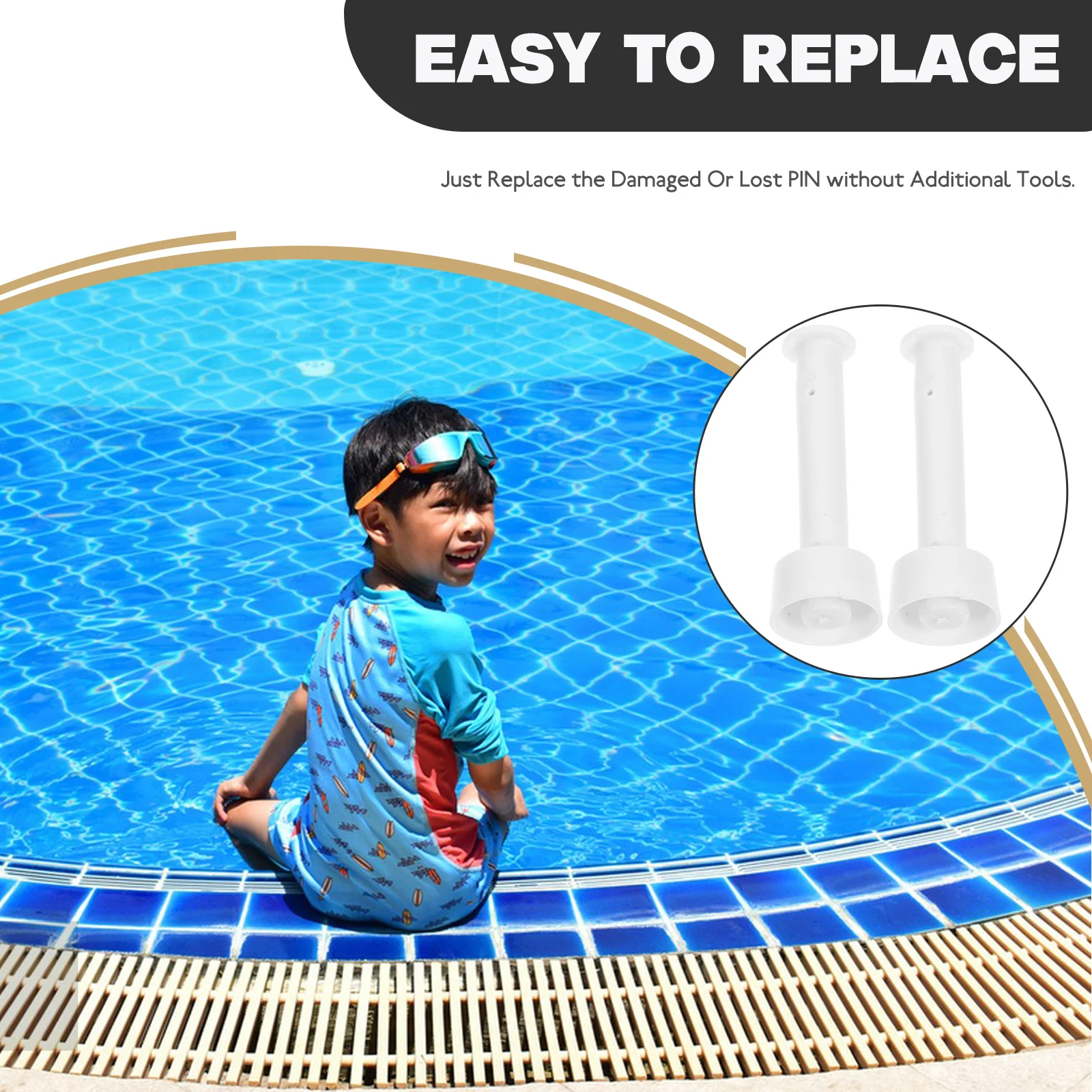 

10 Pcs Swimming Pool Accessories Pit Bike Throttle Pin Dog Toy Squeakers Replacement Abs Motorcycle Hockey Skate Sharpener Parts