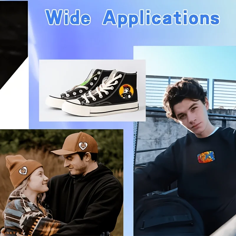 1 Stück personalisierte bestickte Aufnäher, individuelle Logo-Aufnäher, Bild- und Textabzeichen für Jacke, Rucksack, Hut, Firmenuniform, Geschenk