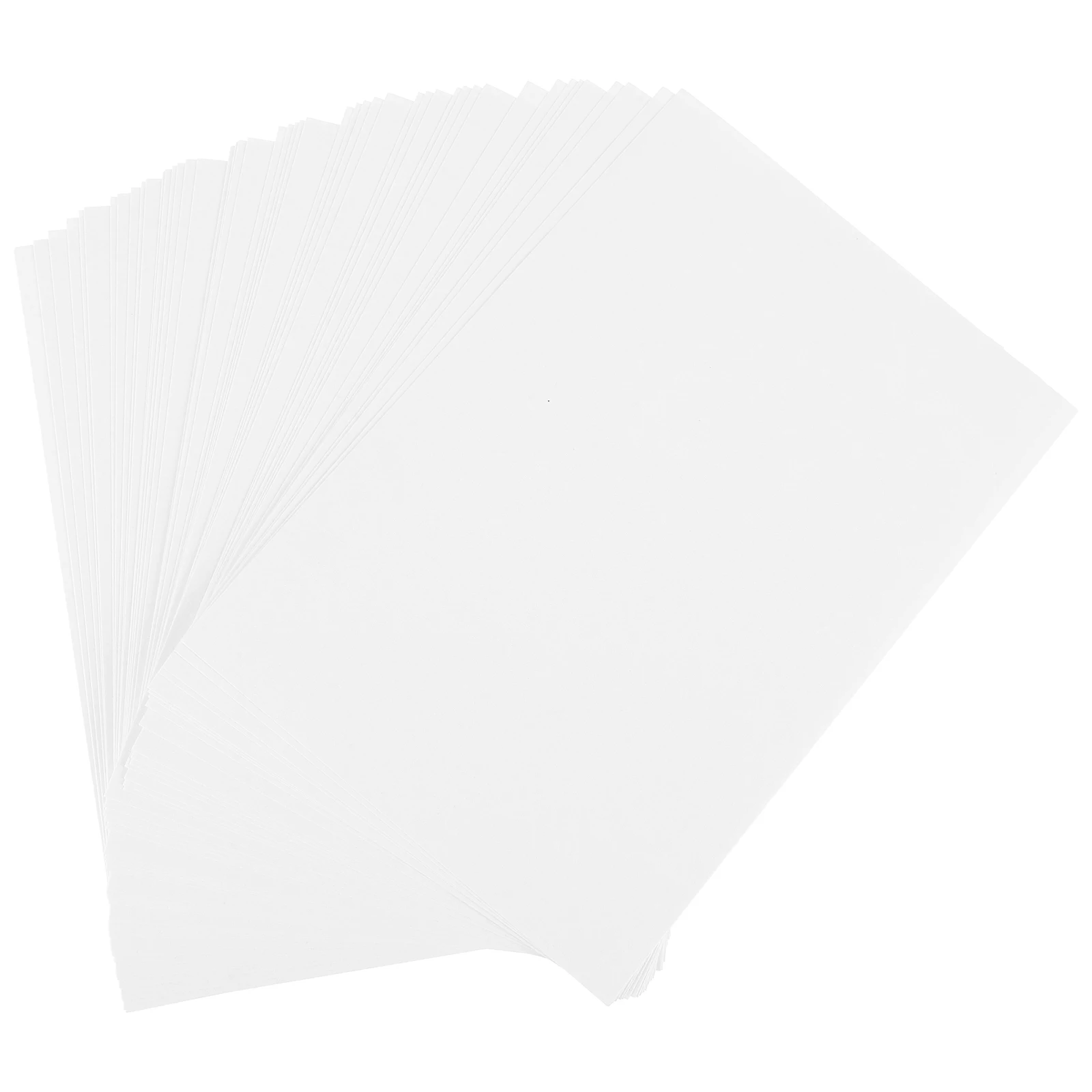 

50 pcs Wedding Invitation Blank Greeting Cards White Pearl Paper DIY Bulk Cardstock Smooth Writing Quick Absorb Ink