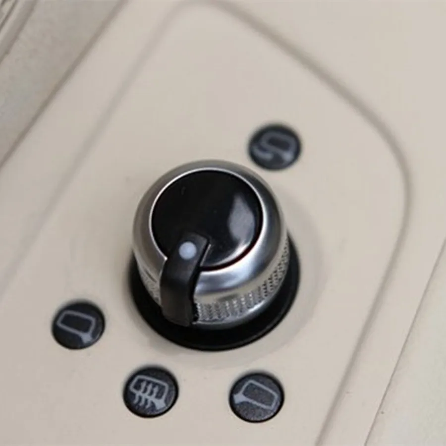 COSTLYSEED Chrome Electric Mirror Adjust Switch Knob Folding for A6 S6 C7 A7 A8 TT 4GD 959 565A 4GD 959 565 8KD95956