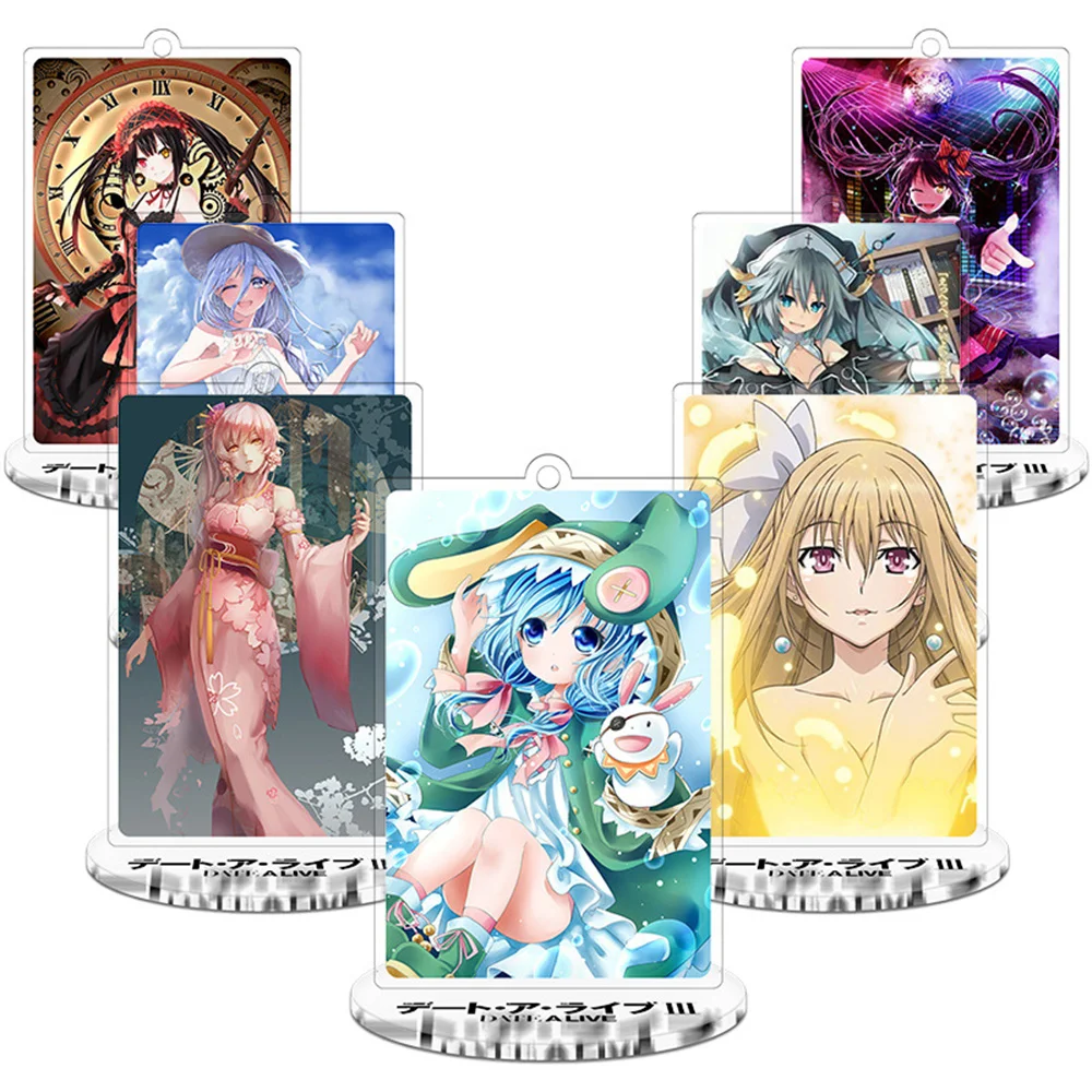 DATE A LIVE Ⅲ Dating war 3 seven SINS Natsumi four is acrylic keychain small pendant