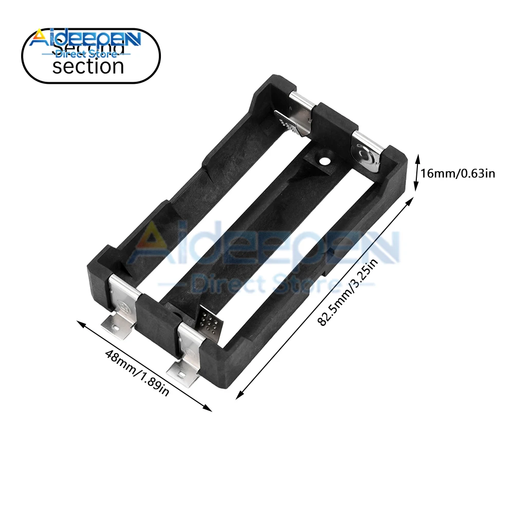 1 шт. 21700 Держатель батареи SMD Батарейный ящик 1x 2x 3x 4x 21700 Коробка для хранения 21700 Держатель батареи Чехол для батареи SMT SMD