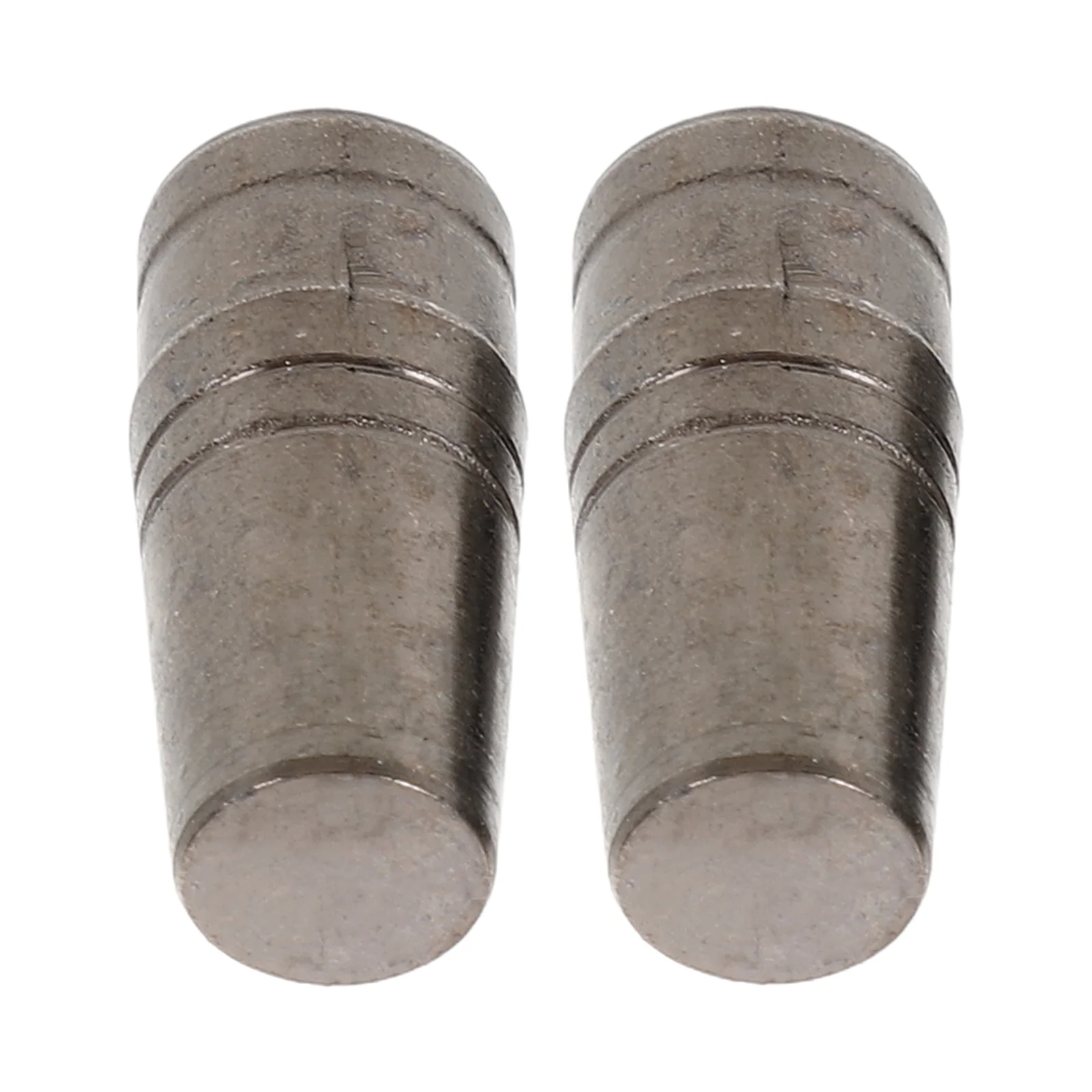 

2 Pcs Umbrella Repair Parts Tops Protector Cover Cane Accessories on Foot Metal Tip