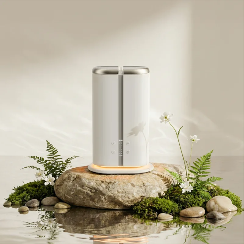 Luxury home decoration aroma diffuser with night light