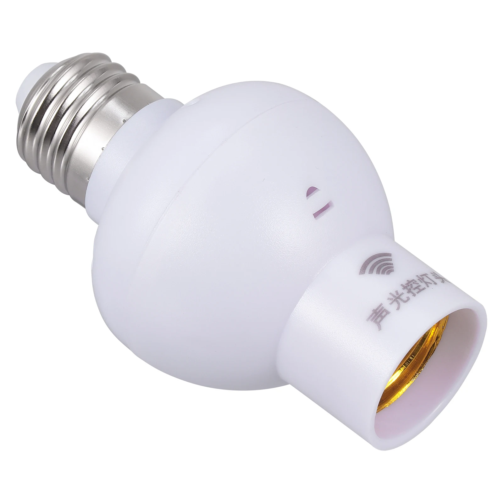 

Sound Light Control Holder Adapter E27 Bulb Converter Screw Socket Fine Workmanship Home Use Compatible Ceiling Table
