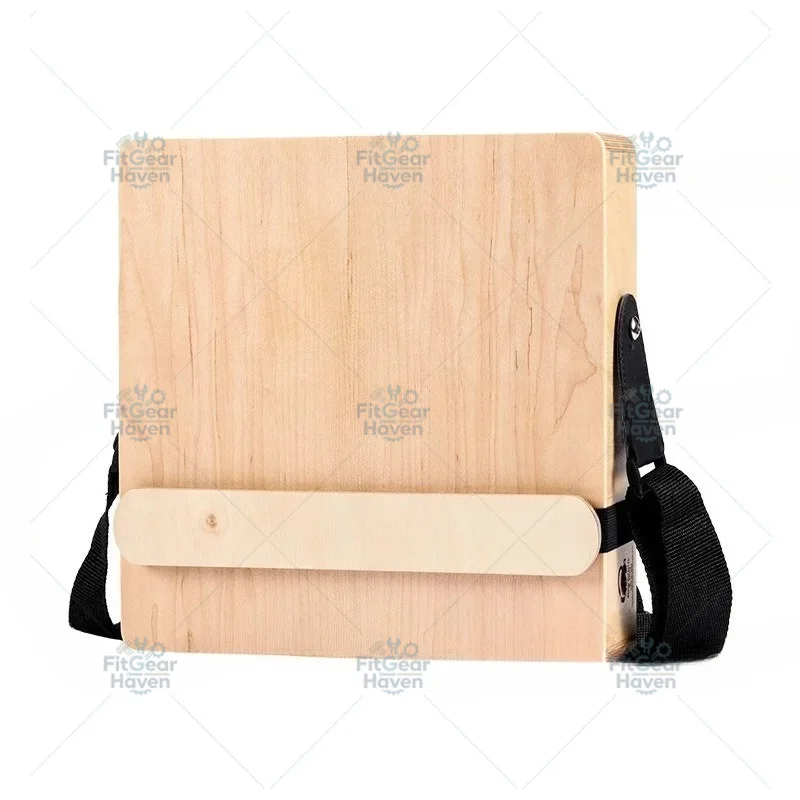 Travel Drum Professional Sitting Drum Wooden Box Beginner Hand Clapping Instrument