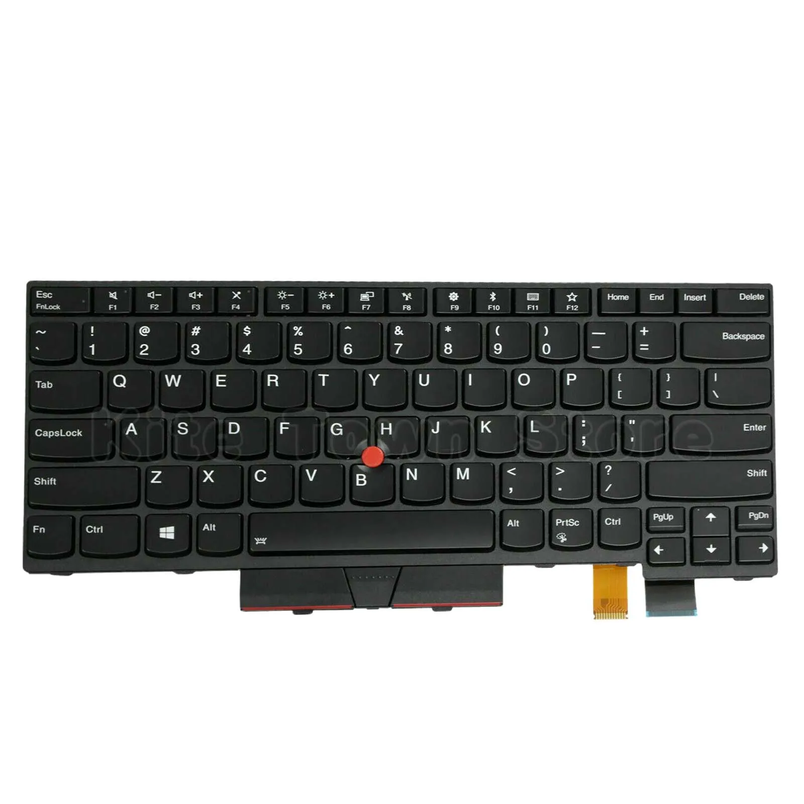 Imagem -02 - Teclado Portátil Retroiluminado com Ponteiro para Lenovo Layout dos Eua Apto para Thinkpad T470 T480 A475 A485 T470s T470p T480s Novo