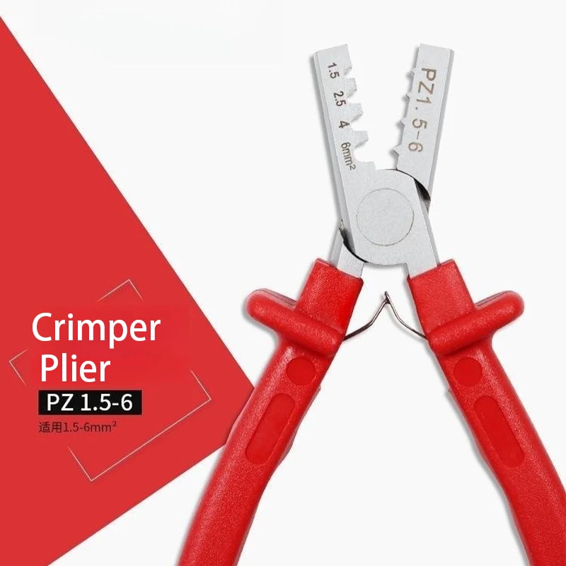 Mini Small Ferrules Tool Crimper Plier for Crimping Cable End-sleeves from 1.5-6mm