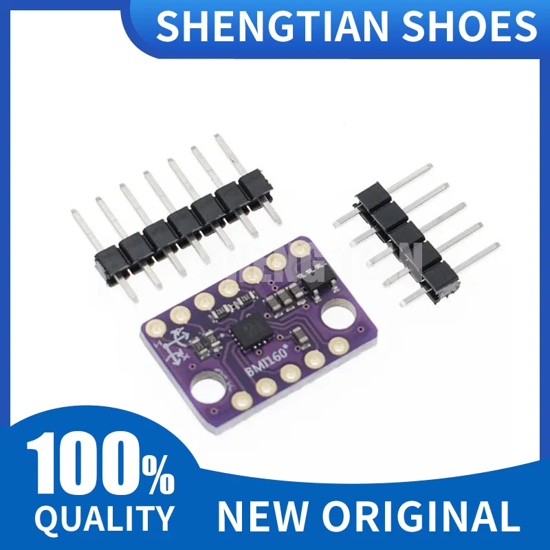 BMI160 GY-BMI160 6DOF 6-axis Rate Gyro Gravity Accelerometer Sensor Module IIC I2C SPI Communication Protocol 3-5V