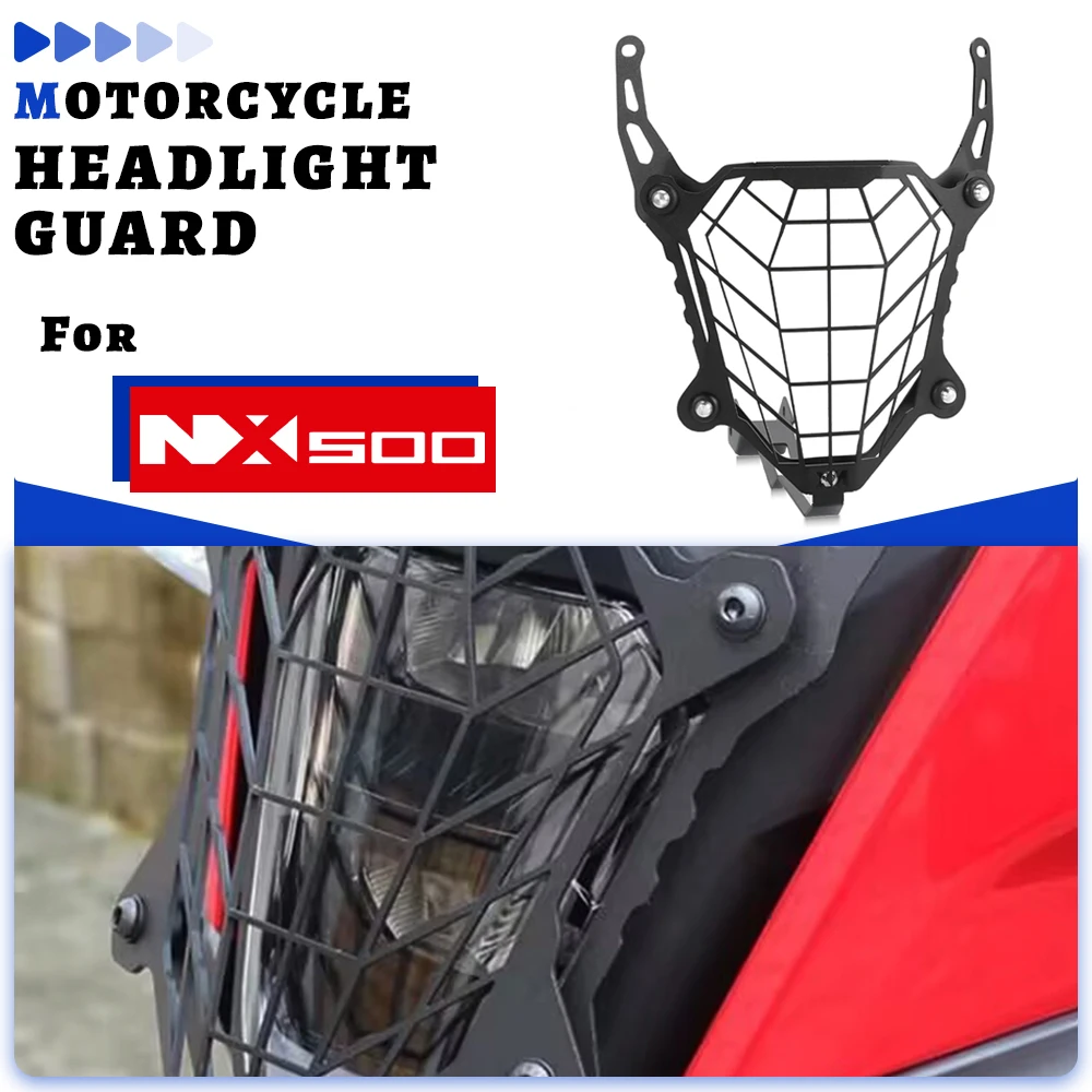 

For Honda NX500 400 NX 400 2023-2024-2025 Stainless steel Headlight Protector Guard Lense Cover Accesorios Para Motocicles