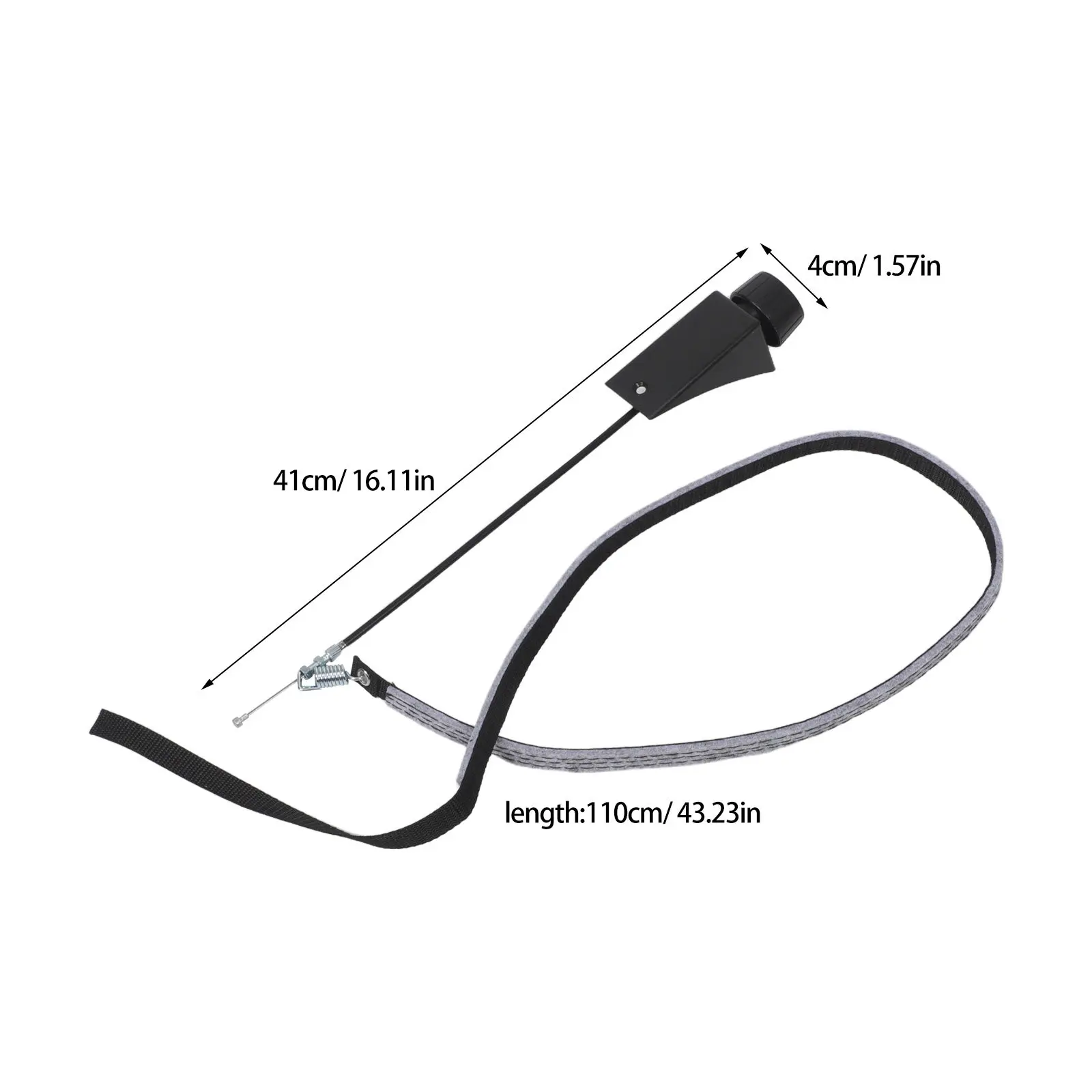 Universal Exercise Bike Resistance Belt Adjustable Friction Brake Strap Replacement Low Noise Quiet Felt Band for Indoor Cycling
