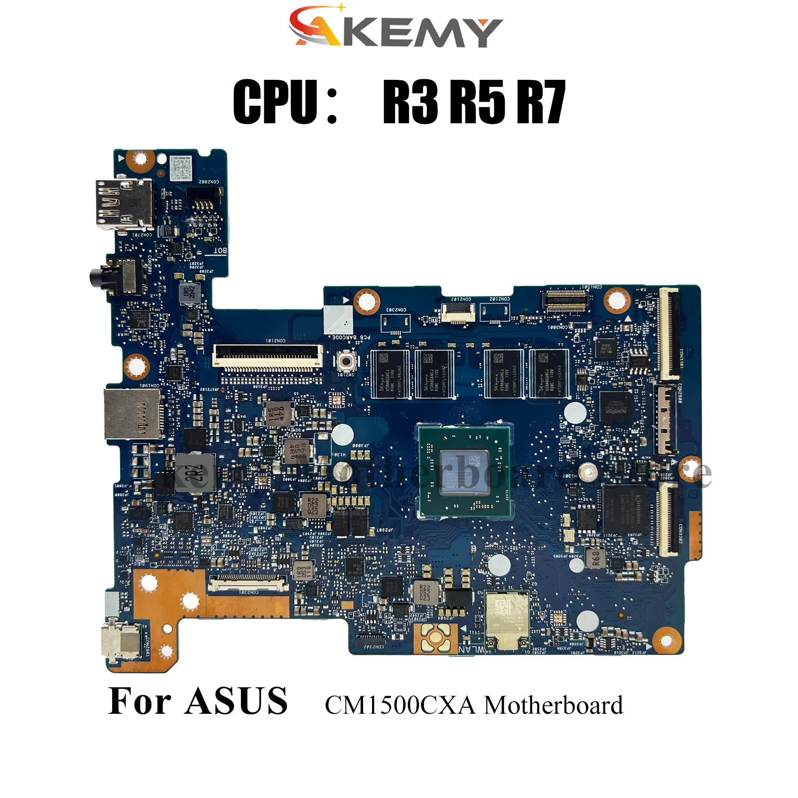 

CM1500CXA Laptop Motherboard For ASUS Chromebook CM1500C CM1500CXA Notebook Mainboard With R3 R5 R7 CPU 100% tests OK fast ship