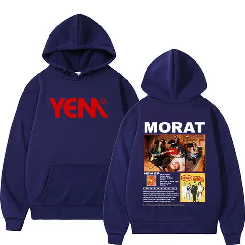 Imagen 2 del producto Banda de Rock Morat Asuntos Pendientes 2025 Tour Merch Sudadera con capucha hombres mujeres ropa moda calle sudadera comodidad sudaderas con capucha de gran tamaño