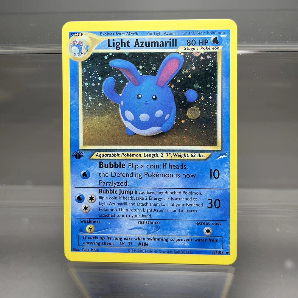 PKM Single Cards 1st Edition 1996 Raichu Charizard Dragonite PTCG Foil Cards Game Collection PKM Proxy Cards