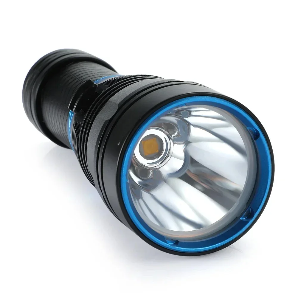 Imagem -06 - Lanterna Led de Mergulho High Lumens Torch para Esportes Subaquáticos Luz de Mergulho Impermeável