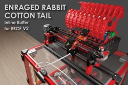 Dodo3dlab ERCF V2 Rabbit 2.0 Enraged Rabbit Carrot Feeder Upgrade Kit Multi Color MMU BTT MMB CAN for Voron 2.4 Trident
