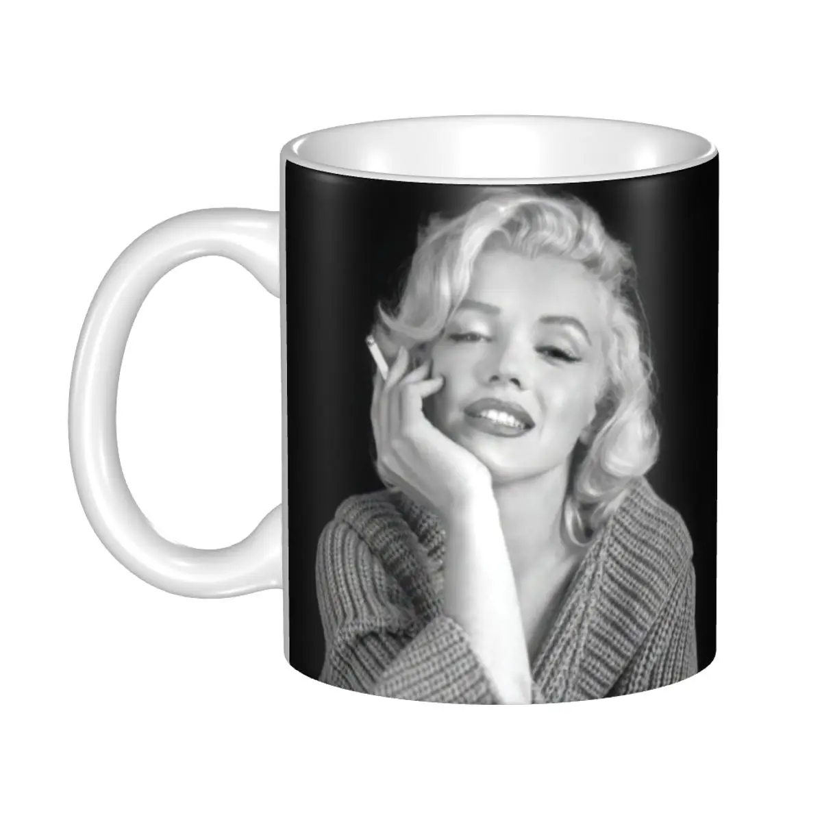 Marylin Monroe Ceramic Magic Cups 350ml Milk Tea Coffee Mugs Best Birthday Gifts for Children Friends