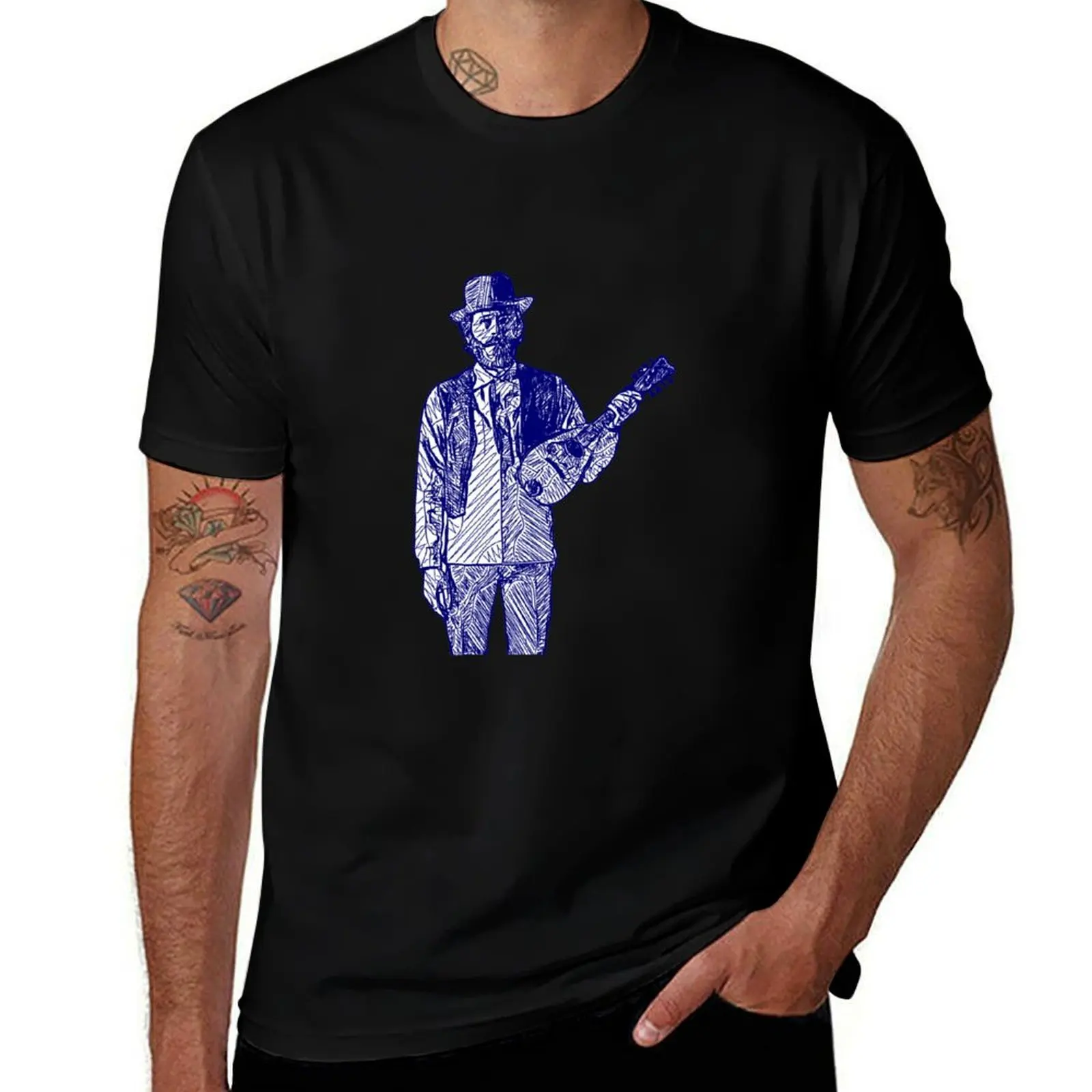 

summer Levon prints with t custom print shirt shirts Musician t t shirt Helm man T-Shirt