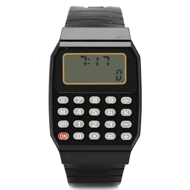 

Fashion Led Digital Watches Children Kids Watches Silicone Electronic Calculator Watches Montre Enfants Reloj Infantil