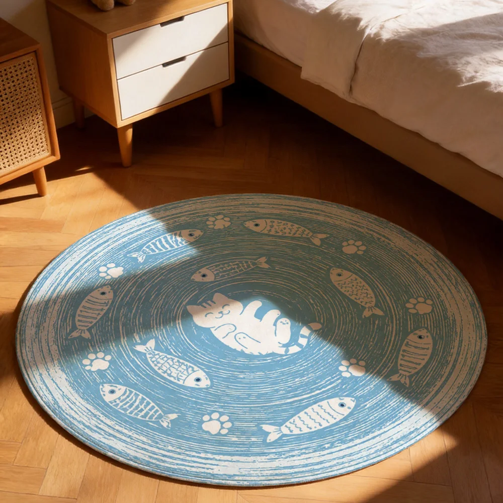 tapete-redondo-com-estampa-de-patas-de-peixe-em-estilo-cartoon-para-quarto-de-bebe-sala-de-brinquedos-e-decoracao-de-banheiro