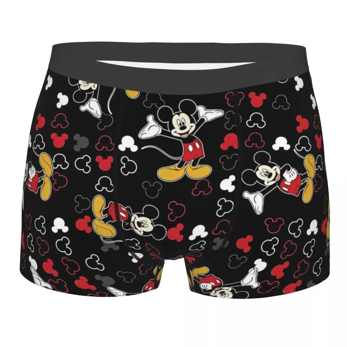 

Custom Minnie Mouse Anime Underwear Men Print Kawaii Cartoon Boxer Briefs Shorts Panties Soft Underpants