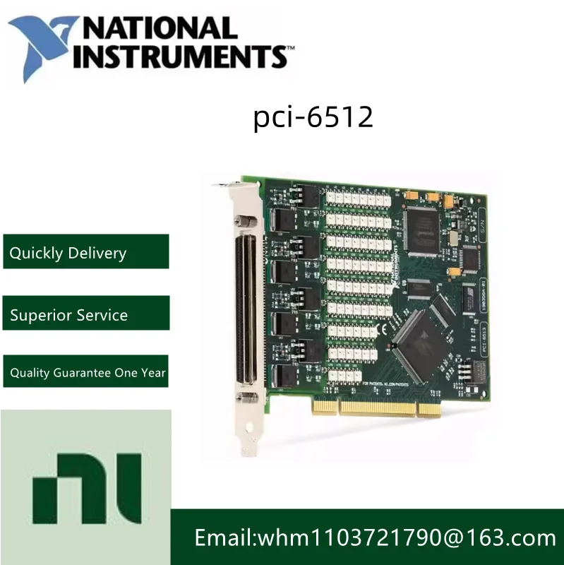 

Brand new genuine PCI-6512 data acquisition card DAQ778968-01 in the United States is in stock for one year warranty