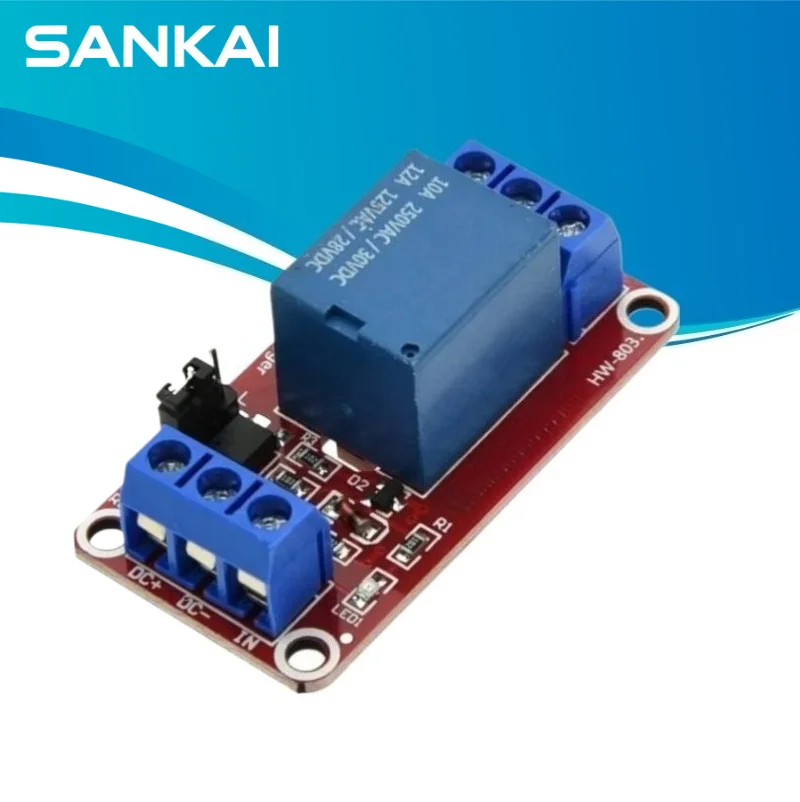 diy kit electronics 1 Channel 5V / 12V Relay Module Board Shield with Optocoupler Support High and Low Level Trigger For Arduino