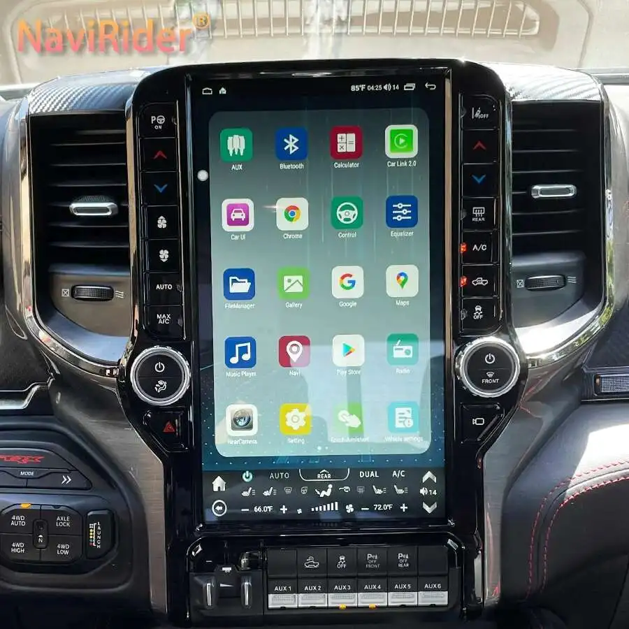 

Для Dodge Ram 2019-2021 Android экран радио 2din GPS Carplay автомобильный мультимедийный видеоплеер стерео Navi головное устройство 13,6 дюйма